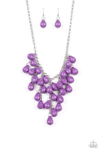 Load image into Gallery viewer, Serenely Scattered - Purple Necklace