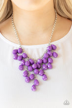 Load image into Gallery viewer, Serenely Scattered - Purple Necklace