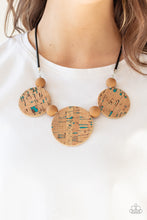 Load image into Gallery viewer, Pop The Cork - Blue Necklace