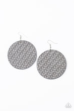 Load image into Gallery viewer, Plaited Plains - Silver Earrings