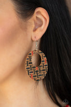 Load image into Gallery viewer, Put A Cork In It - Black Earrings