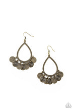 Load image into Gallery viewer, All In Good CHIME - Brass Earrings