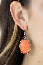 Load image into Gallery viewer, Serenely Sediment - Orange Earrings