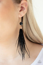 Load image into Gallery viewer, Feathered Flamboyance - Gold Earrings