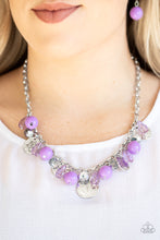 Load image into Gallery viewer, Prismatic Sheen - Purple Necklace