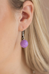 Prismatic Sheen - Purple Necklace