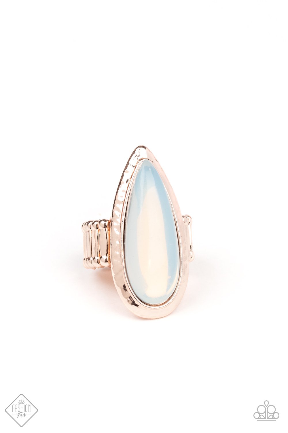 Opal Oasis- Rose Gold Ring