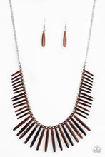 Load image into Gallery viewer, Out of My Element - Brown Necklace