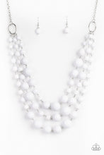 Load image into Gallery viewer, Everyone Scatter!- White Necklace