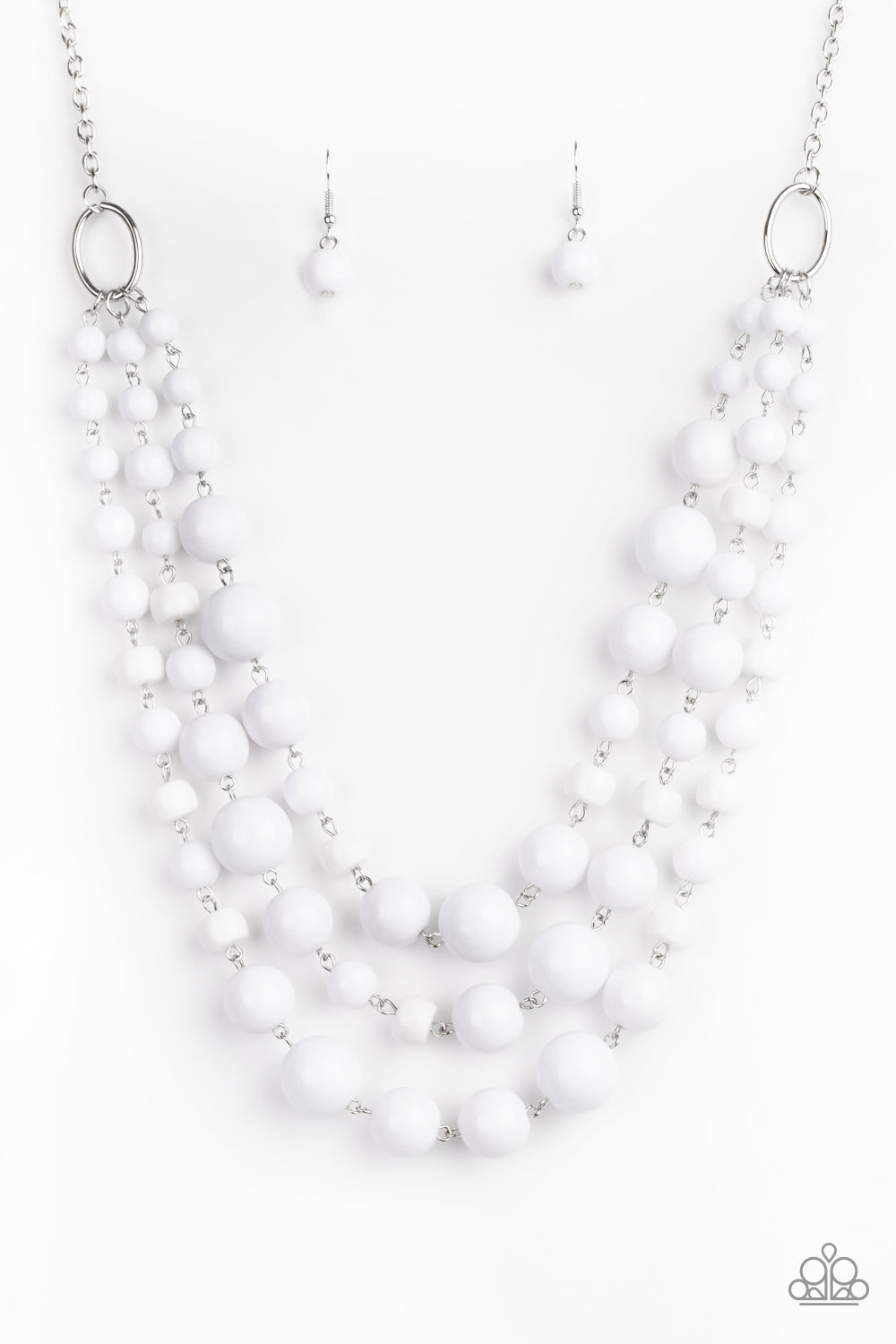 Everyone Scatter!- White Necklace
