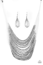 Load image into Gallery viewer, Catwalk Queen- Silver Necklace