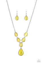 Load image into Gallery viewer, Dewy Decadence - Yellow Necklace