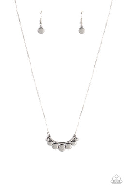 Melodic Metallics - Silver Necklace