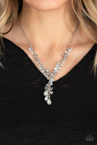 Iridescent Illumination - Silver Necklace