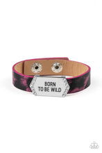 Load image into Gallery viewer, Born To Be Wild - Pink Bracelet