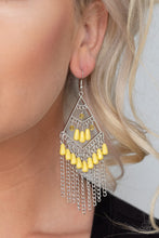 Load image into Gallery viewer, Trending Transcendence - Yellow Earrings