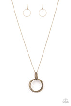 Load image into Gallery viewer, My Ears Are Ringing - Brass Necklace
