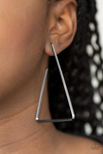 Load image into Gallery viewer, Go Ahead and TRI - Black Earrings