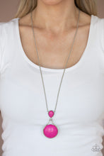 Load image into Gallery viewer, Desert Pools - Pink Necklace