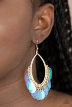 Load image into Gallery viewer, Mermaid Magic - Gold Earrings