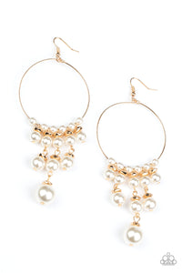 Working The Room - Gold Earrings