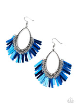 Load image into Gallery viewer, Fine-Tuned Machine - Blue Earrings