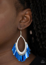 Load image into Gallery viewer, Fine-Tuned Machine - Blue Earrings