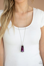 Load image into Gallery viewer, Empire State Elegance - Purple Necklace