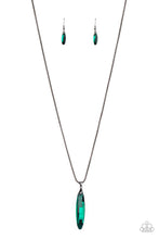 Load image into Gallery viewer, Meteor Shower - Green Necklace