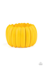 Load image into Gallery viewer, Colorfully Congo - Yellow Bracelet