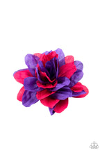 Load image into Gallery viewer, Rainbow Gardens - Purple Hair Clip