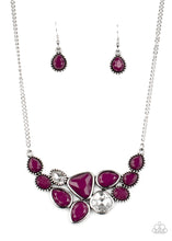 Load image into Gallery viewer, Breathtaking Brilliance - Purple Necklace