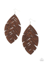 Load image into Gallery viewer, I Want To Fly - Brown Earrings