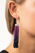 Load image into Gallery viewer, Dual Immersion - Purple Earrings