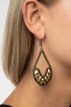 Load image into Gallery viewer, Ethereal Expressions - Brass Earrings