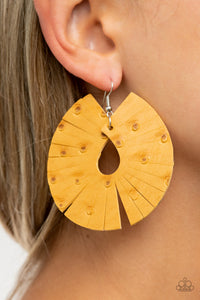 Palm Islands - Yellow Earrings