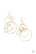 Load image into Gallery viewer, Running Circles Around You - Gold Earrings