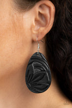 Load image into Gallery viewer, Garden Therapy - Black Earrings