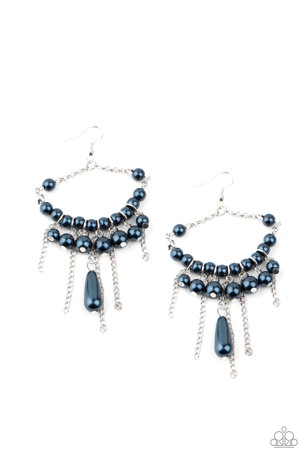 Party Planner Posh - Blue Earrings
