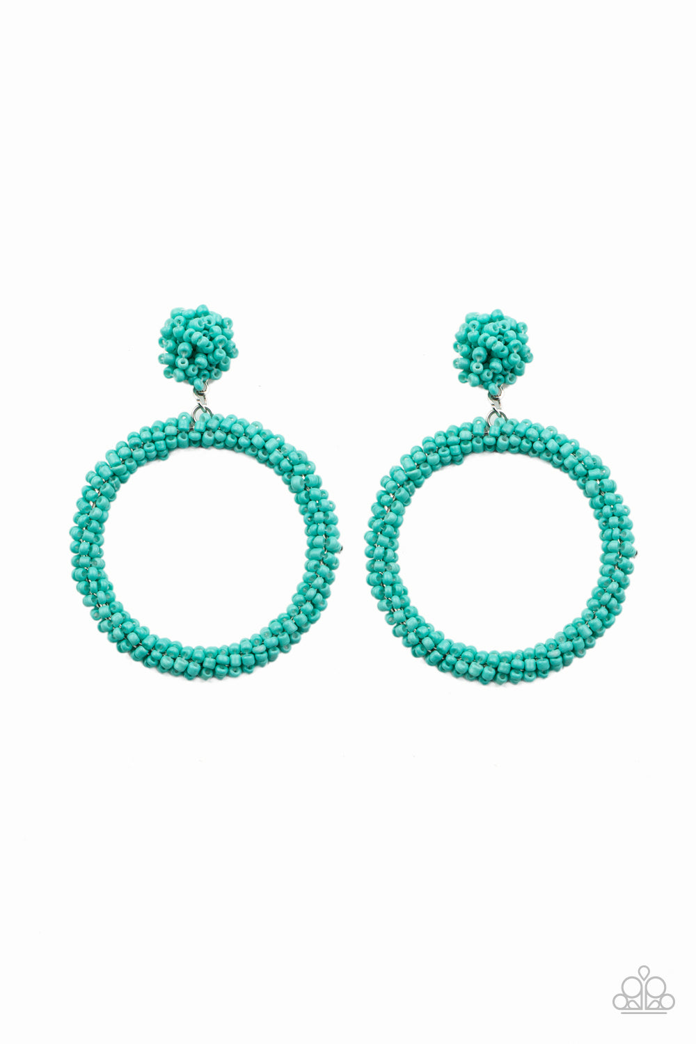 Be All You Can BEAD - Blue Earrings