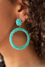 Load image into Gallery viewer, Be All You Can BEAD - Blue Earrings