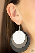 Load image into Gallery viewer, LEATHER Forecast - Black Earrings