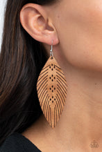 Load image into Gallery viewer, Wherever The Wind Takes Me - Brown Earrings