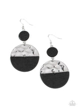 Load image into Gallery viewer, Natural Element - Black Earrings