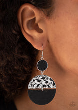Load image into Gallery viewer, Natural Element - Black Earrings