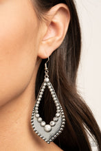 Load image into Gallery viewer, Essential Minerals - White Earrings