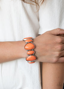 Feel At HOMESTEAD - Orange Bracelet
