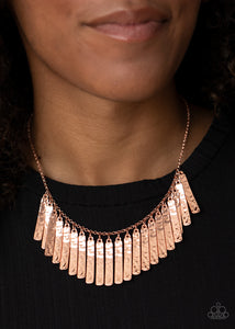 Metallic Muse - Copper Necklace