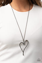 Load image into Gallery viewer, HEARTS So Good - Black Necklace