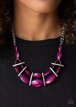 Load image into Gallery viewer, Law of the Jungle - Purple Necklace